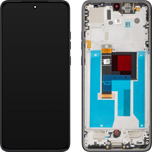 Écran tactile Motorola Edge 50 Neo, avec cadre, gris (Grisaille), Service Pack 5D68C28683