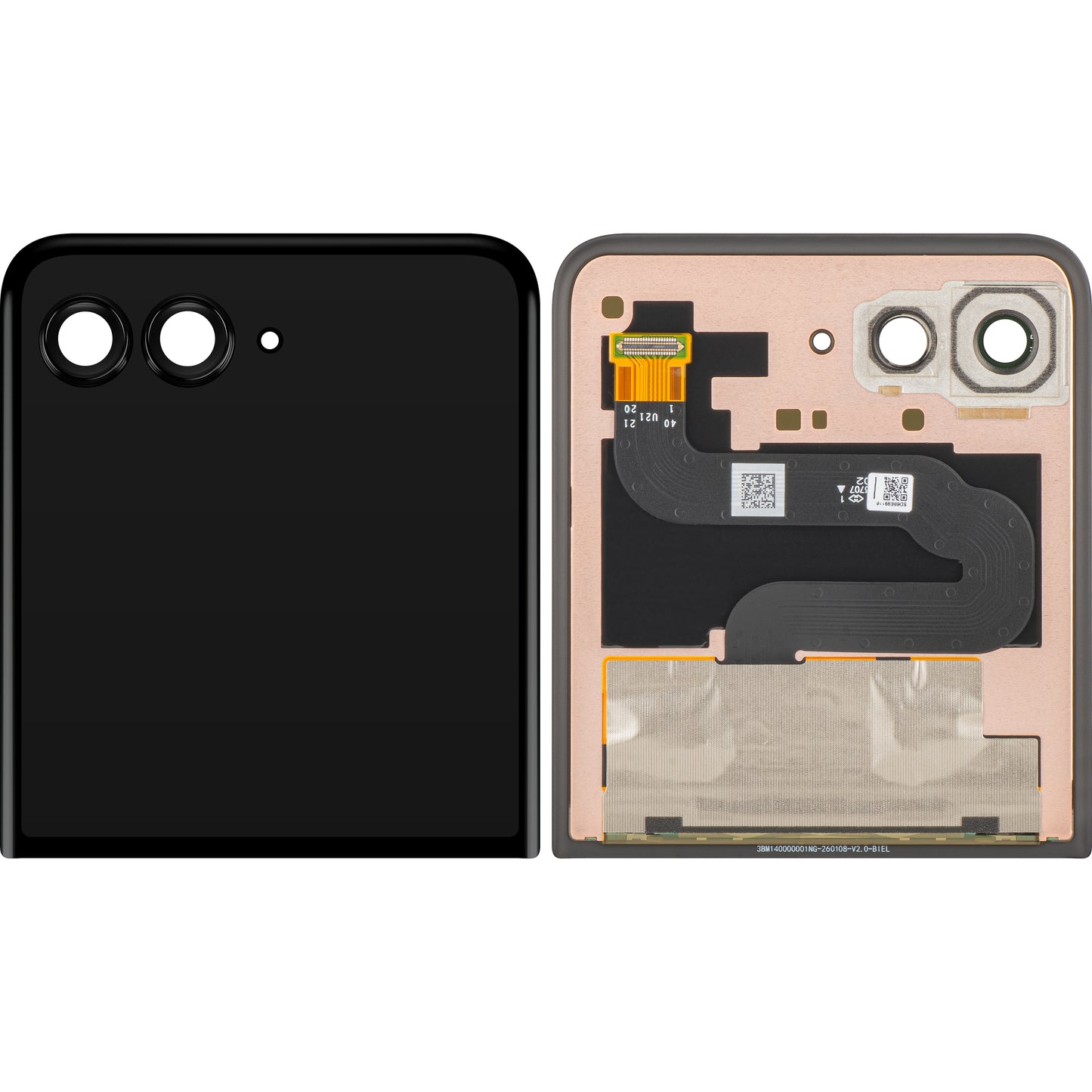 Écran tactile Motorola Razr Ultra 2026 / Razr 70 Ultra, Sub Outer, Service Pack 5D68C32290