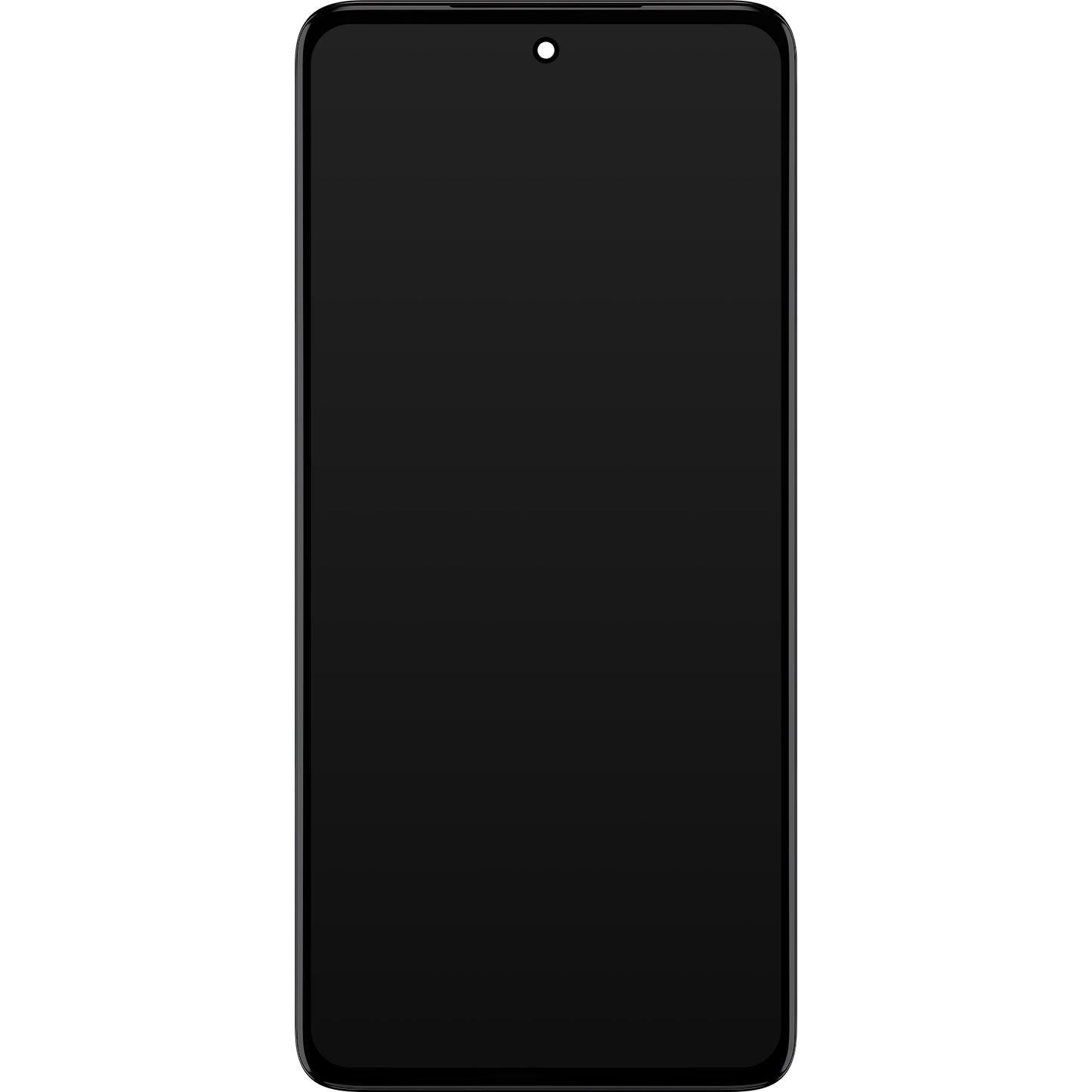 Écran tactile Motorola Moto G72, avec cadre, noir, Service Pack 5D68C21701