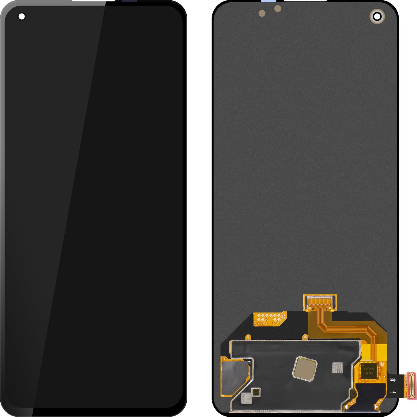 Display mit Touchscreen MP kompatibel mit Realme GT Master, OLED-Version