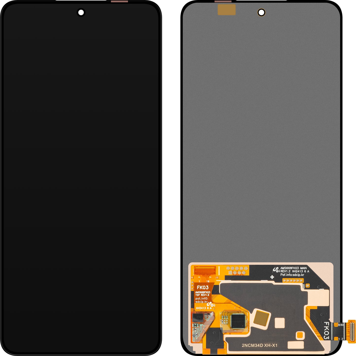 Display mit Touchscreen MP kompatibel mit Realme 14T / 14, OLED-Version