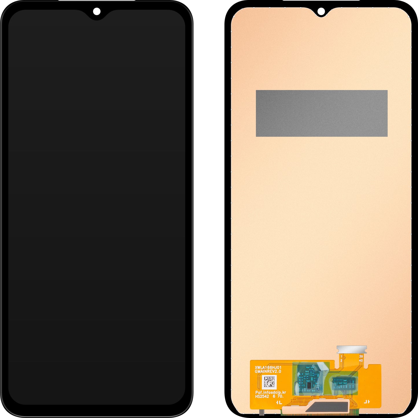 Écran avec Touchscreen MP compatible avec Samsung Galaxy A16 4G A165 / A16 5G A166 / A17 4G / A17 5G / A26 A266 / M16 M166