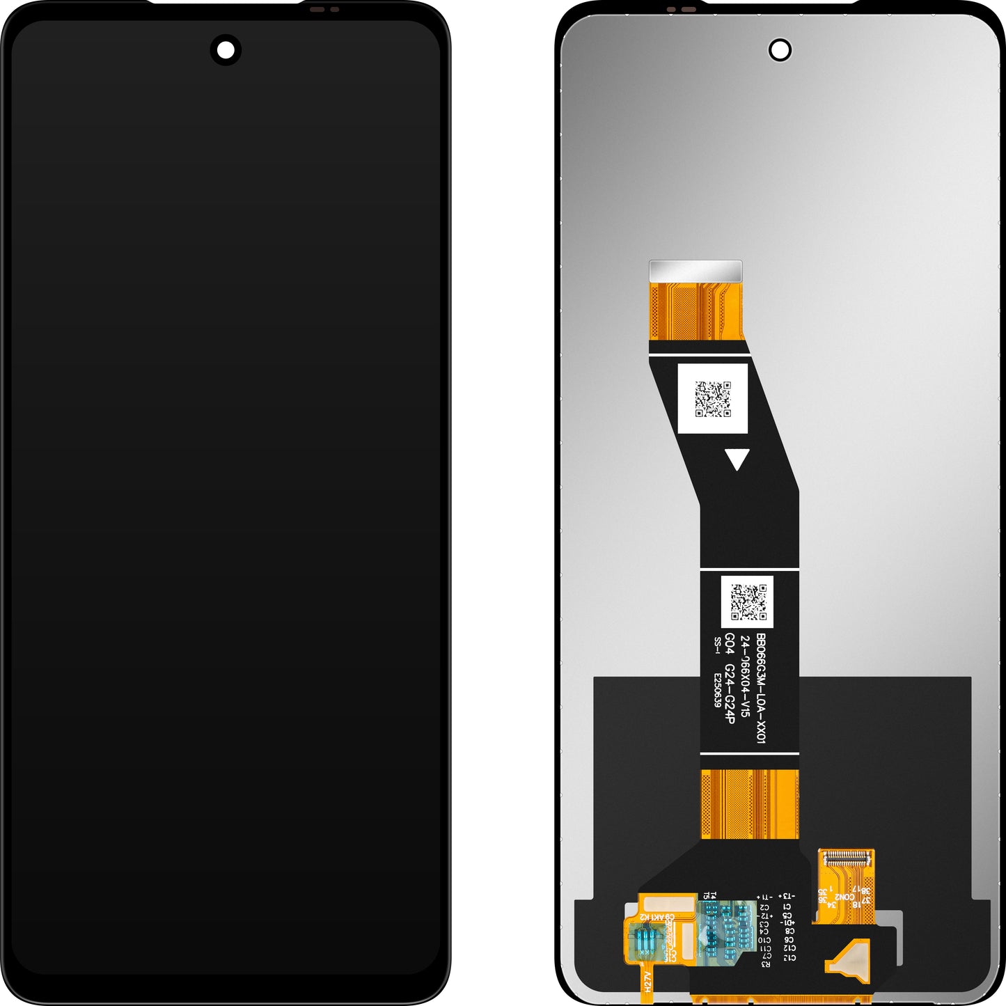 Display mit Touchscreen MP kompatibel mit Motorola Moto G04 / G04s / G24 / G24 Power