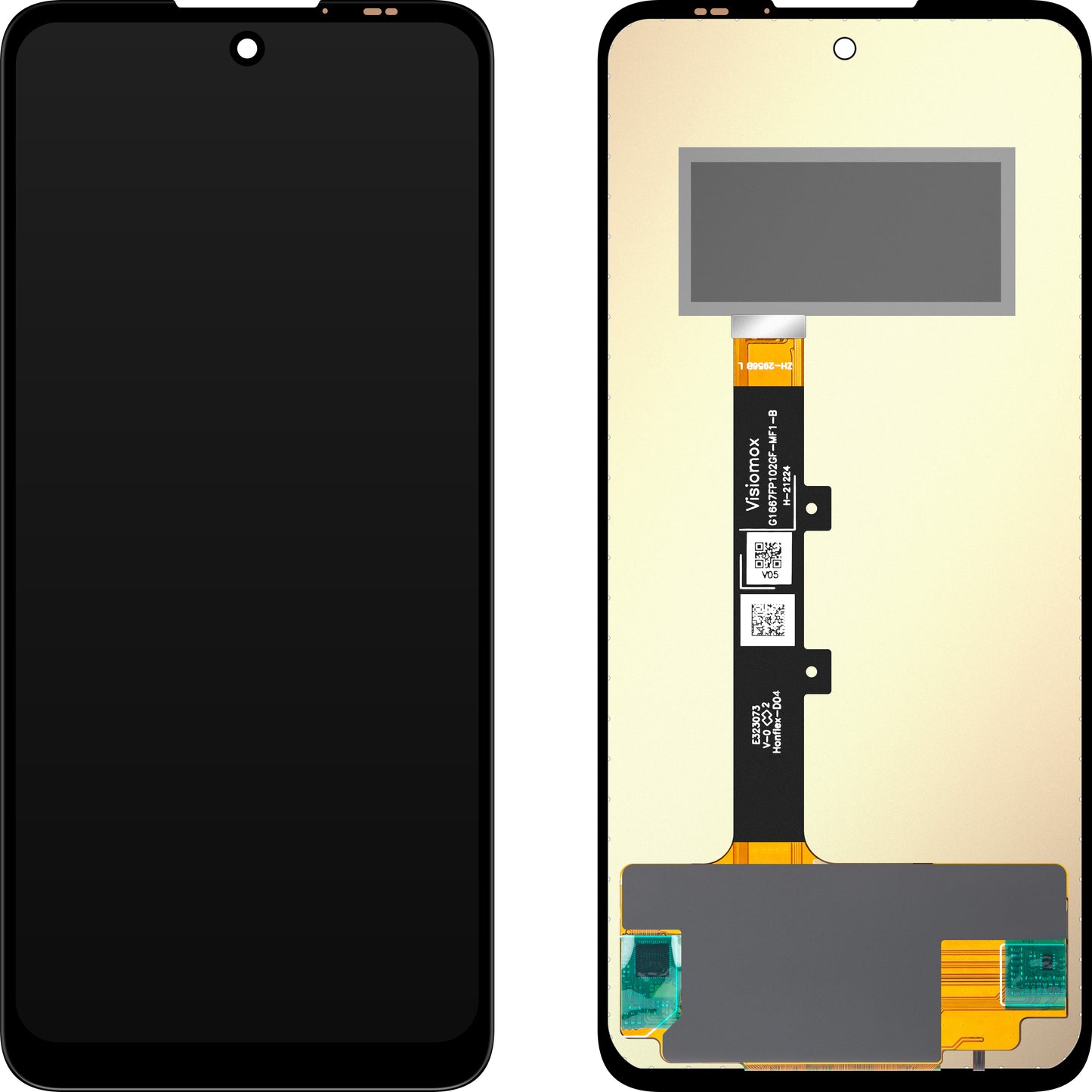 Display mit Touchscreen MP kompatibel mit Motorola Edge 20 Fusion / Edge 20 Lite