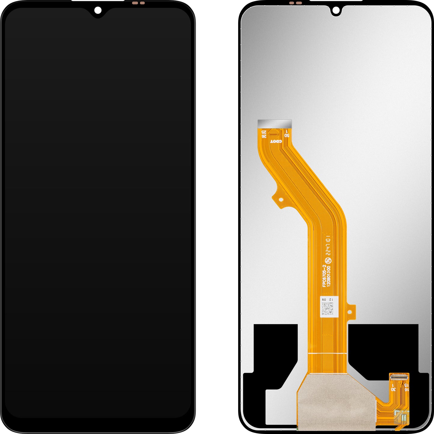 Display mit Touchscreen MP kompatibel mit TCL 40 SE