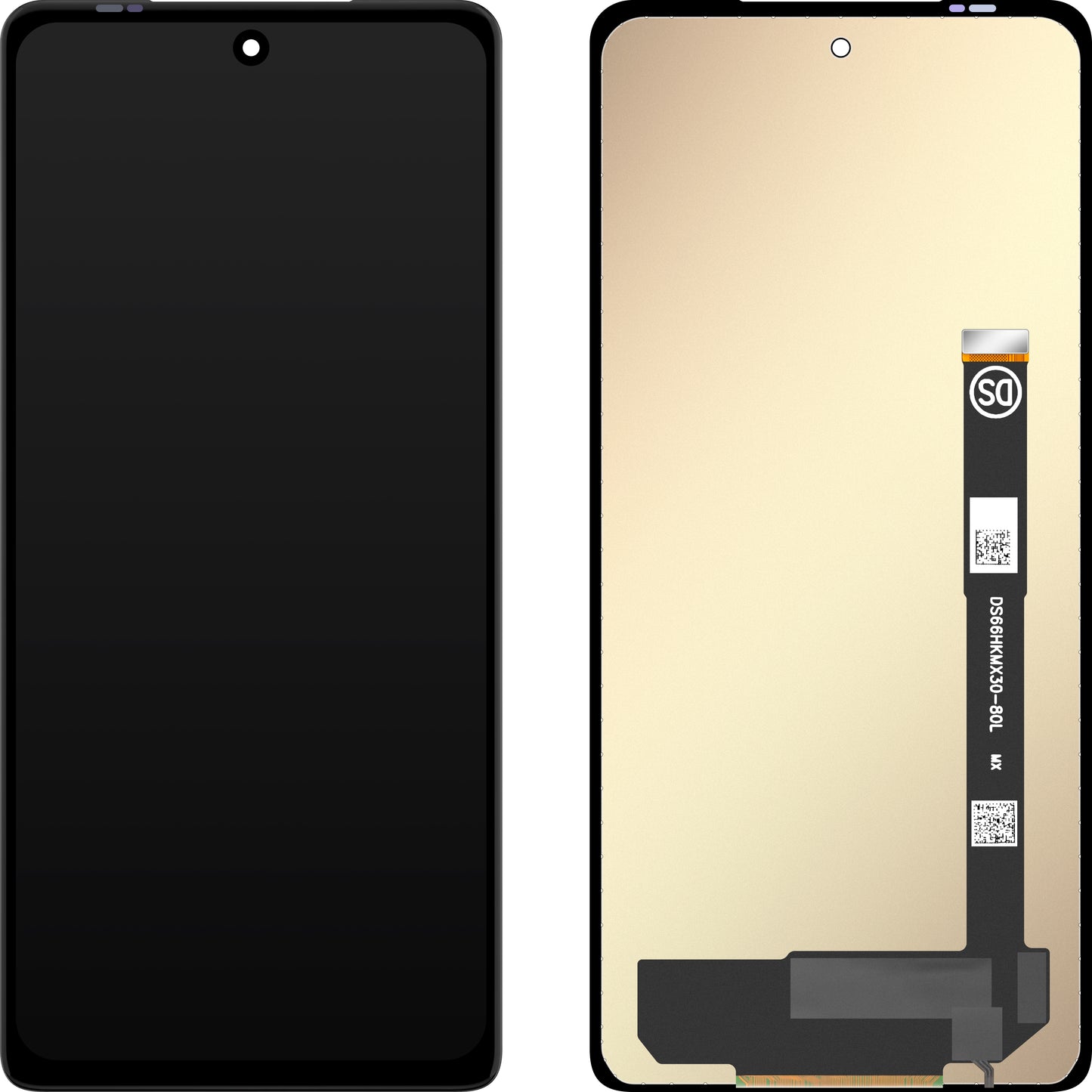 Display mit Touchscreen MP kompatibel mit Motorola Edge 20 / Edge 20 Pro / Edge 30 Pro / Edge X30