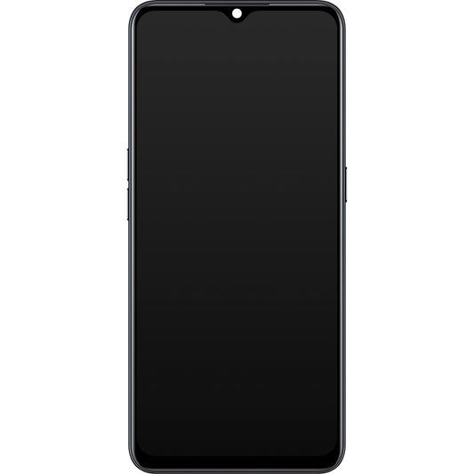 Écran tactile Oppo Reno3 5G / Find X2 Lite, avec cadre, noir clair de lune, Service Pack 4903624