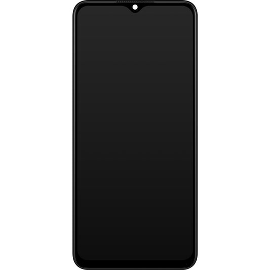 Display with Touchscreen Oppo A77 5G, with Frame, Black, Service Pack 4130192