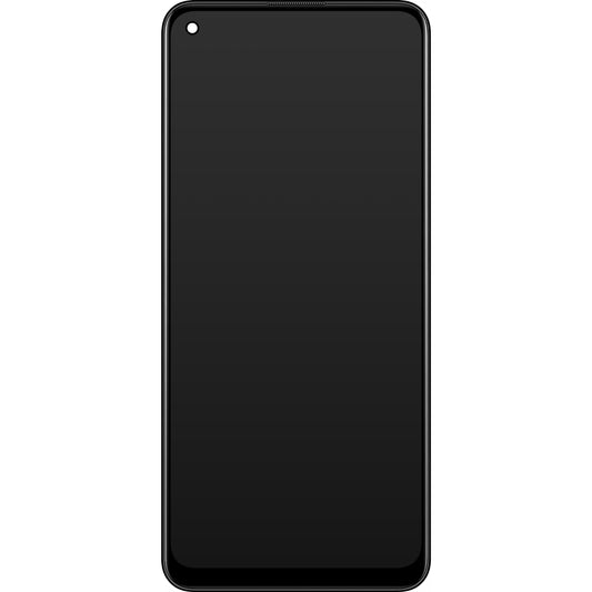 Écran tactile Oppo F19 Pro+ 5G / A95 5G / Reno5 Z / A94 5G, avec cadre, noir, Service Pack 4908719