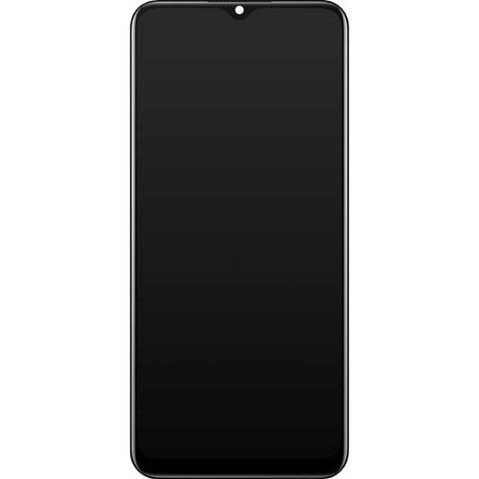 Écran tactile Realme C25Y, avec cadre, noir, Service Pack 4908854