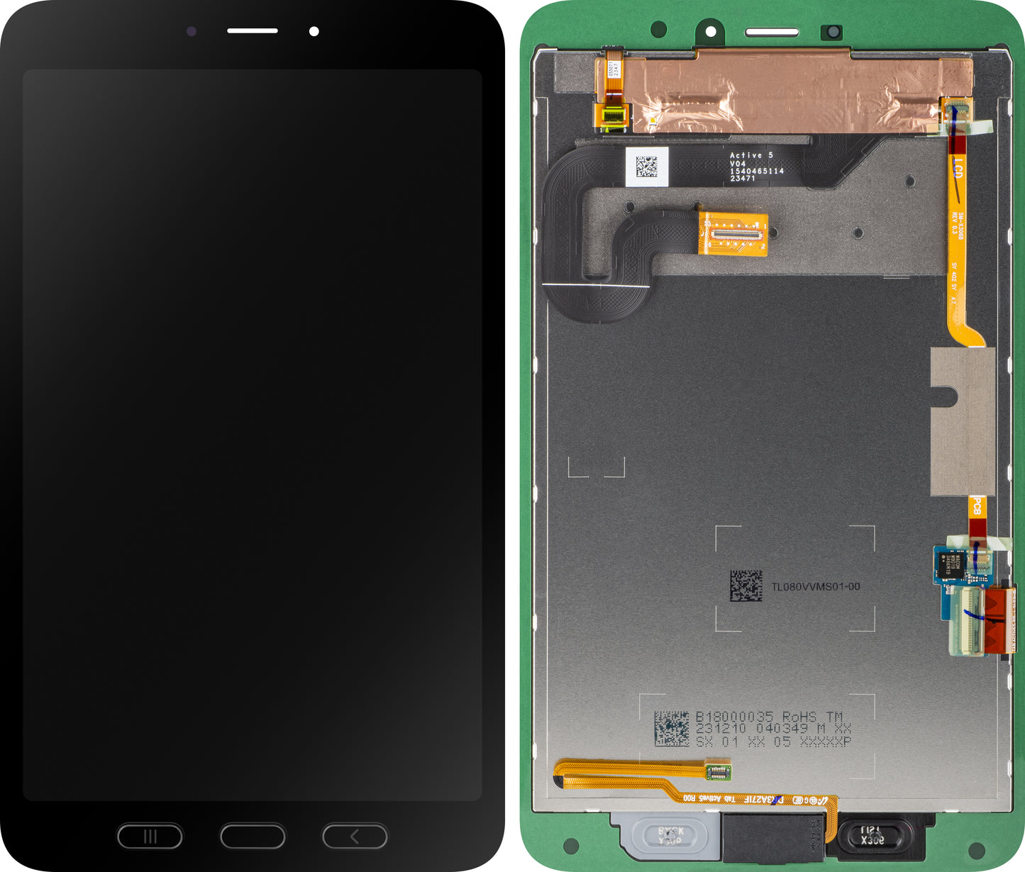 Display mit Touchscreen Samsung Galaxy Tab Active5, Service Pack GH82-33847A