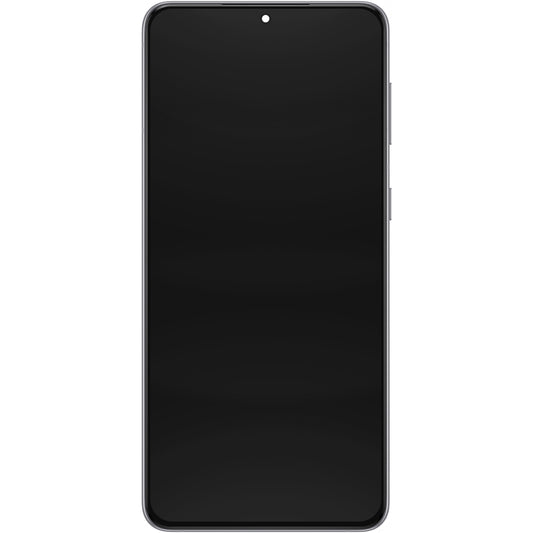 Touchscreen Display Samsung Galaxy S21+ 5G G996, mit Rahmen, Silber (Phantom Silber), Service Pack GH82-27268C