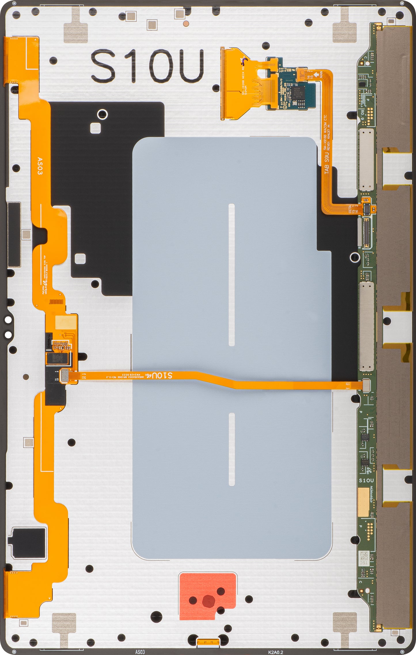 Display mit Touchscreen Samsung Galaxy Tab S10 Ultra, Service Pack GH82-35939A