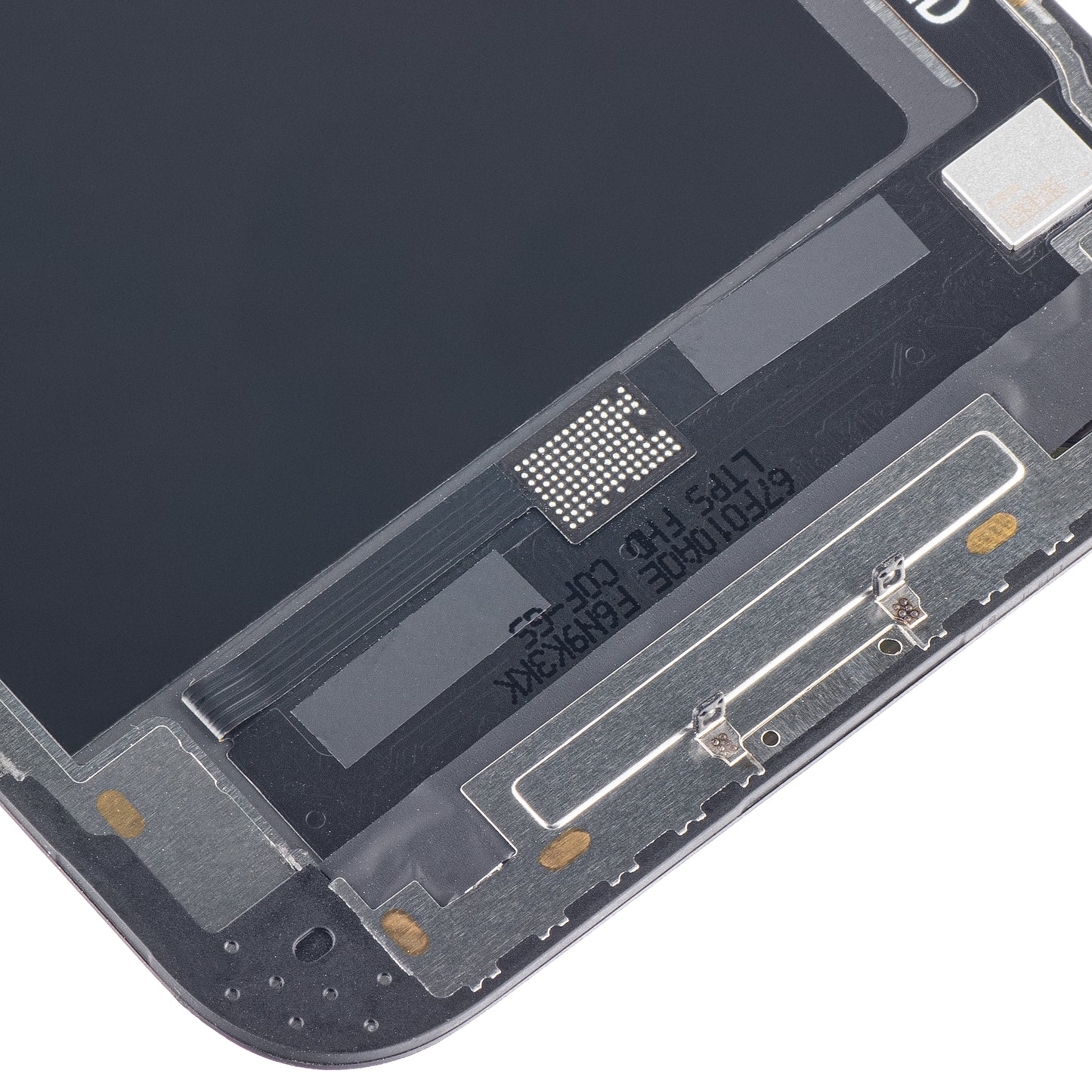 ZY Écran tactile pour Apple iPhone 12 Pro Max, avec cadre, In-Cell IC Movable LCD Version, Noir