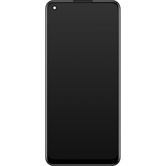 Display mit Touchscreen Oppo Find X5 Lite / Reno7 5G, mit Rahmen, Schwarz, Service Pack 4130040