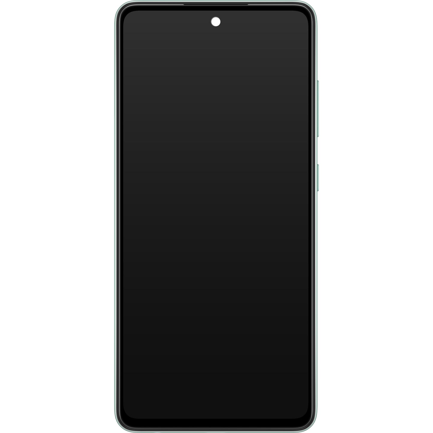 Écran tactile Samsung Galaxy A52s 5G A528, avec cadre, vert, Service Pack GH82-26861E