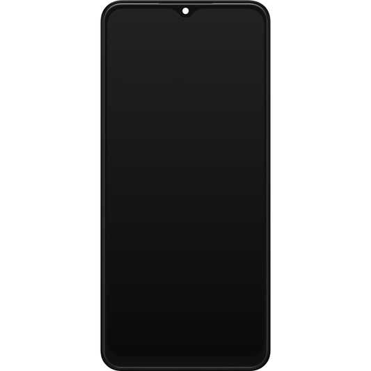 Touchscreen Display Samsung Galaxy A13 A135, mit Rahmen, Schwarz, Service Pack GH82-28508A