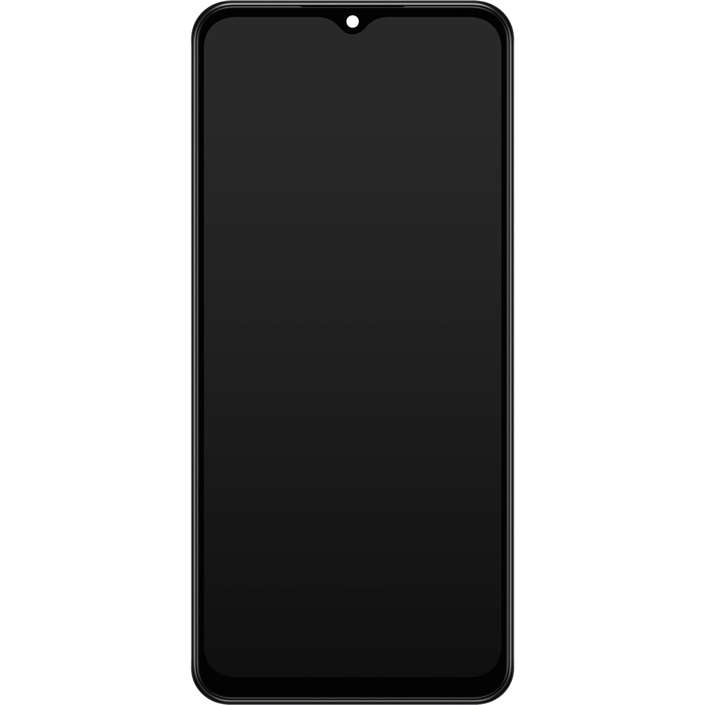 Touchscreen Display Samsung Galaxy M13 M135, mit Rahmen, Schwarz, Service Pack GH82-29132A