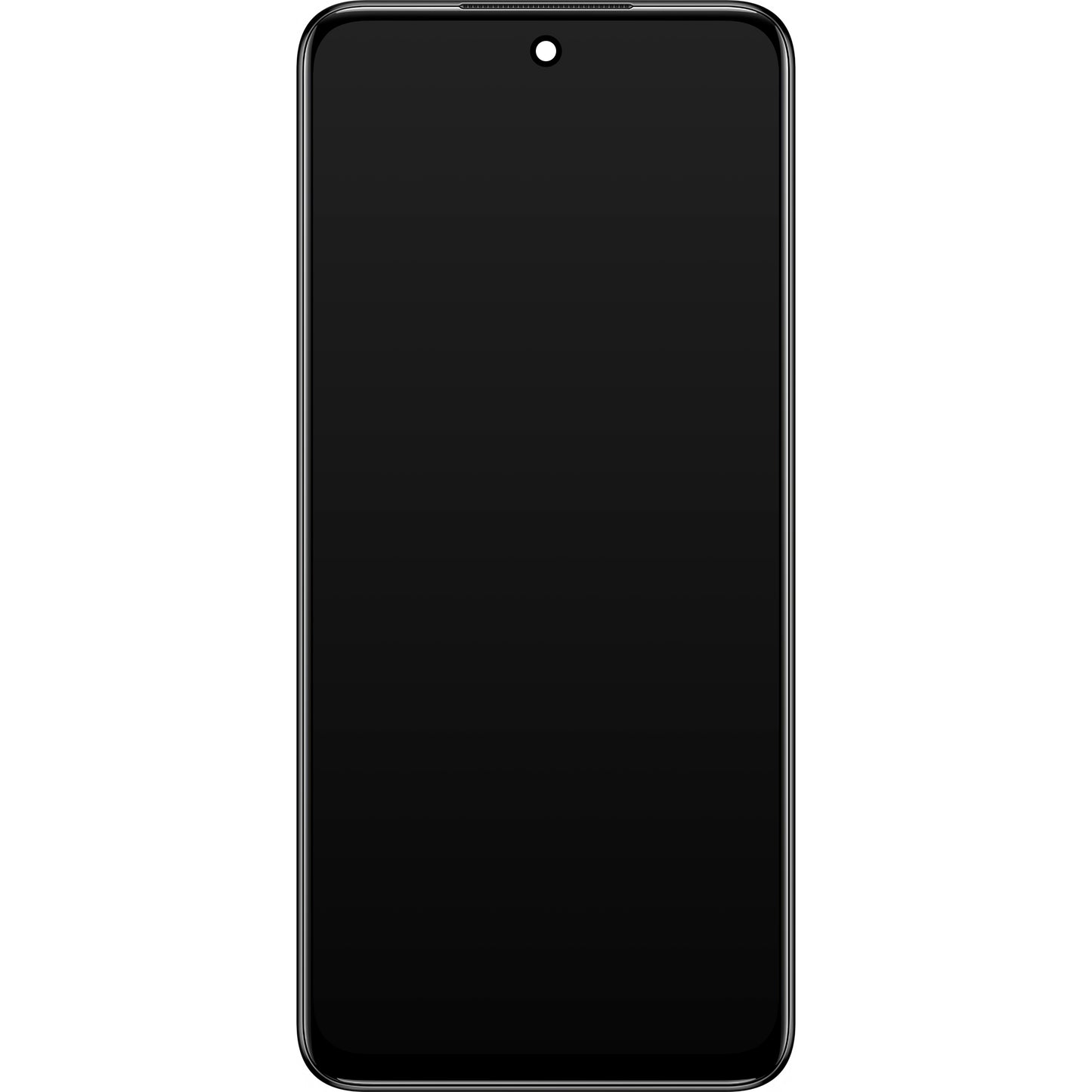 Écran tactile Xiaomi Redmi Note 10 5G, avec cadre, gris, Service Pack 5600020K1900