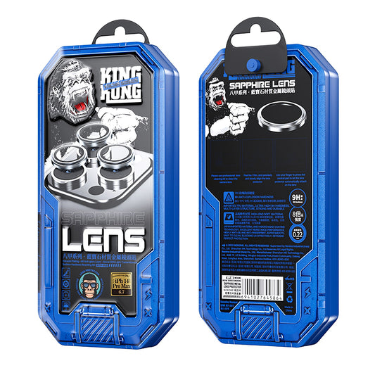 Schutzfolie Kamera-Rückseite Abdeckung Wekome WTPC-008 für Apple iPhone 15 Pro, Glas geschützt, Gold