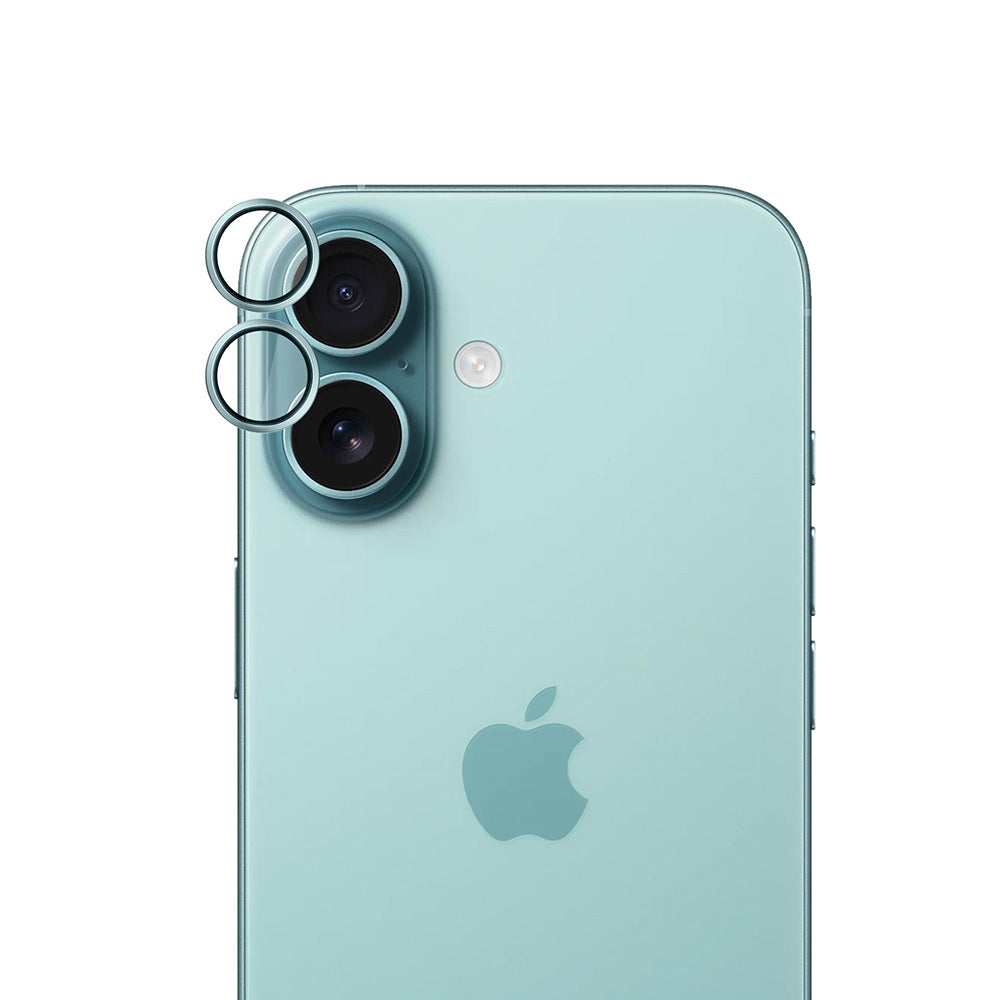 Schutzfolie Rückkamera 3MK Hardy Protection Pro für Apple iPhone 17, Gehärtetes Glas, Grün