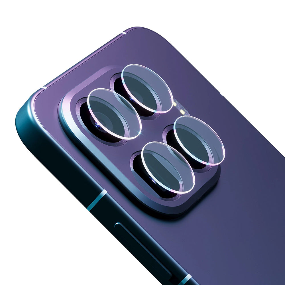 Film de protection pour caméra arrière 3MK Protection pour Xiaomi 15T Pro, Verre Trempé, Transparent