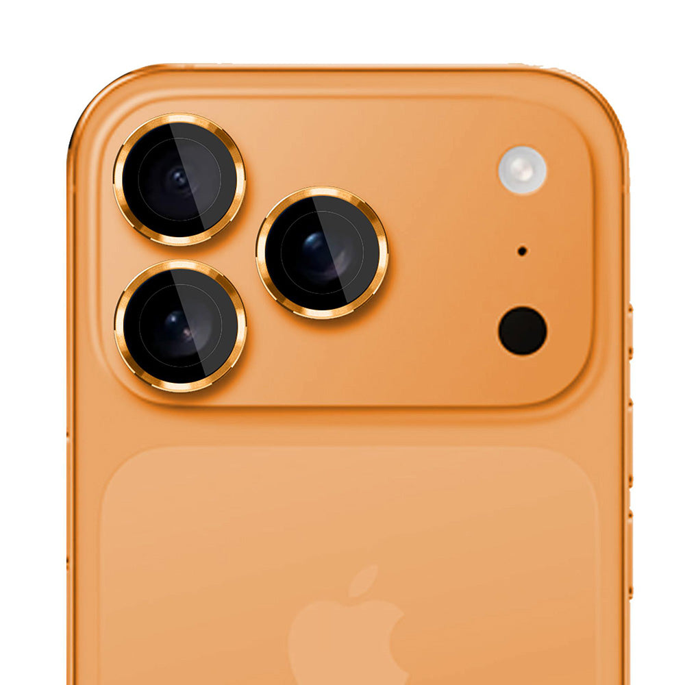 Film de protection pour caméra arrière 3MK Protection Pro pour Apple iPhone 17 Pro Max / 17 Pro, Verre Trempé, Orange