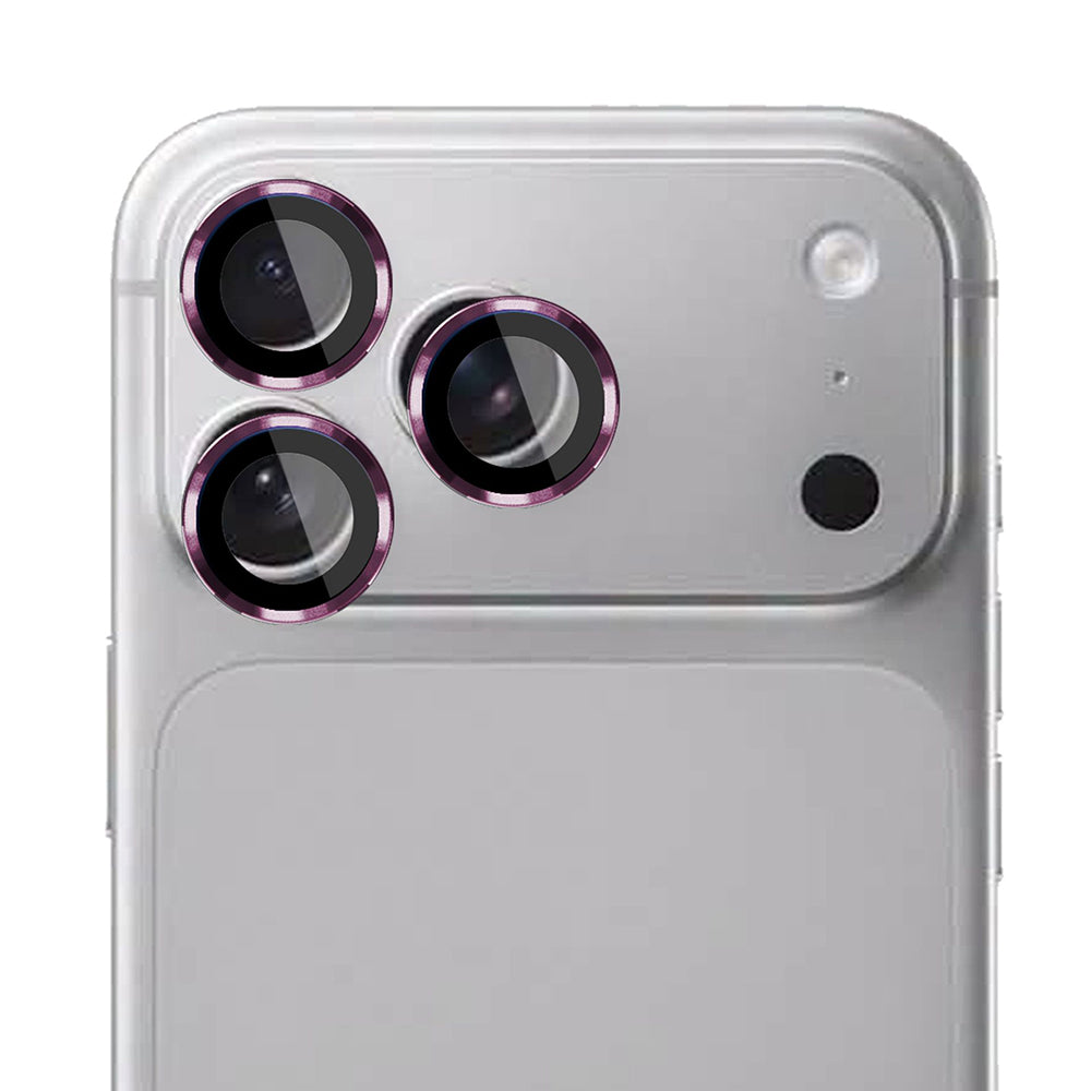 3MK Protection Pro Rear Camera Protective Film for Apple iPhone 18 Pro / 18 Pro Max, Tempered Glass, Burgundy