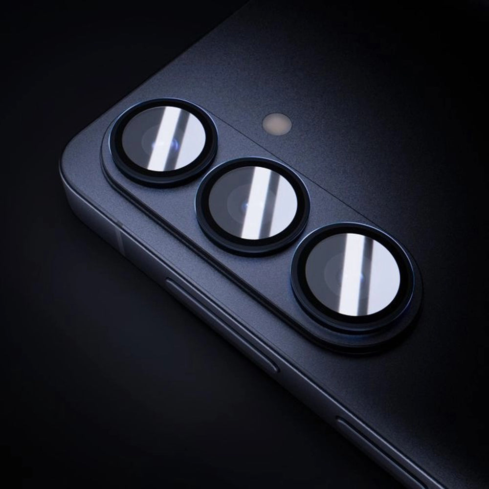 Schutzfolie Rückkamera 3MK Protection Pro für Samsung Galaxy S26 Plus S947, Gehärtetes Glas, Schwarz