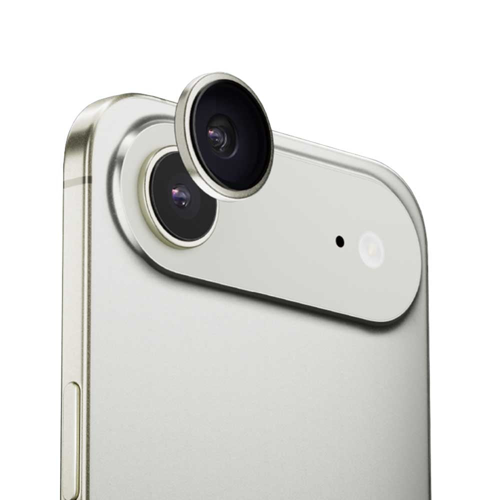 Film de protection pour caméra arrière Anank AR pour Apple iPhone 17 Air, Verre Trempé, Doré