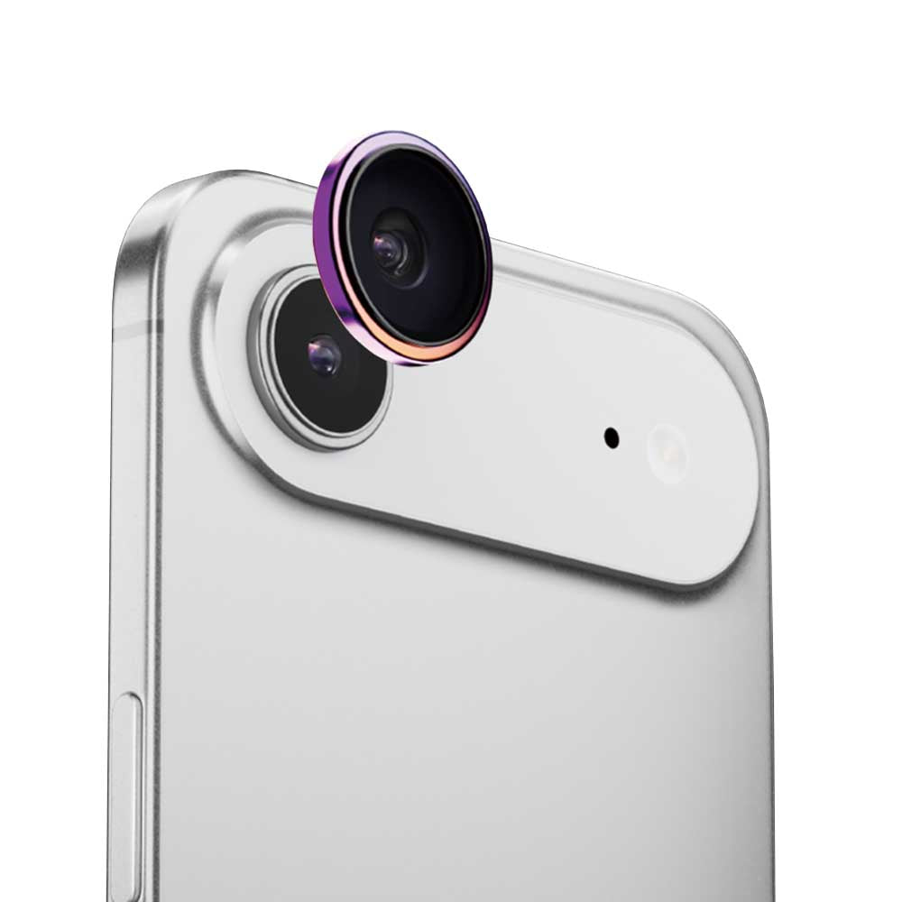 Film de protection pour caméra arrière Anank AR pour Apple iPhone 17 Air, Verre Trempé, Multicolore