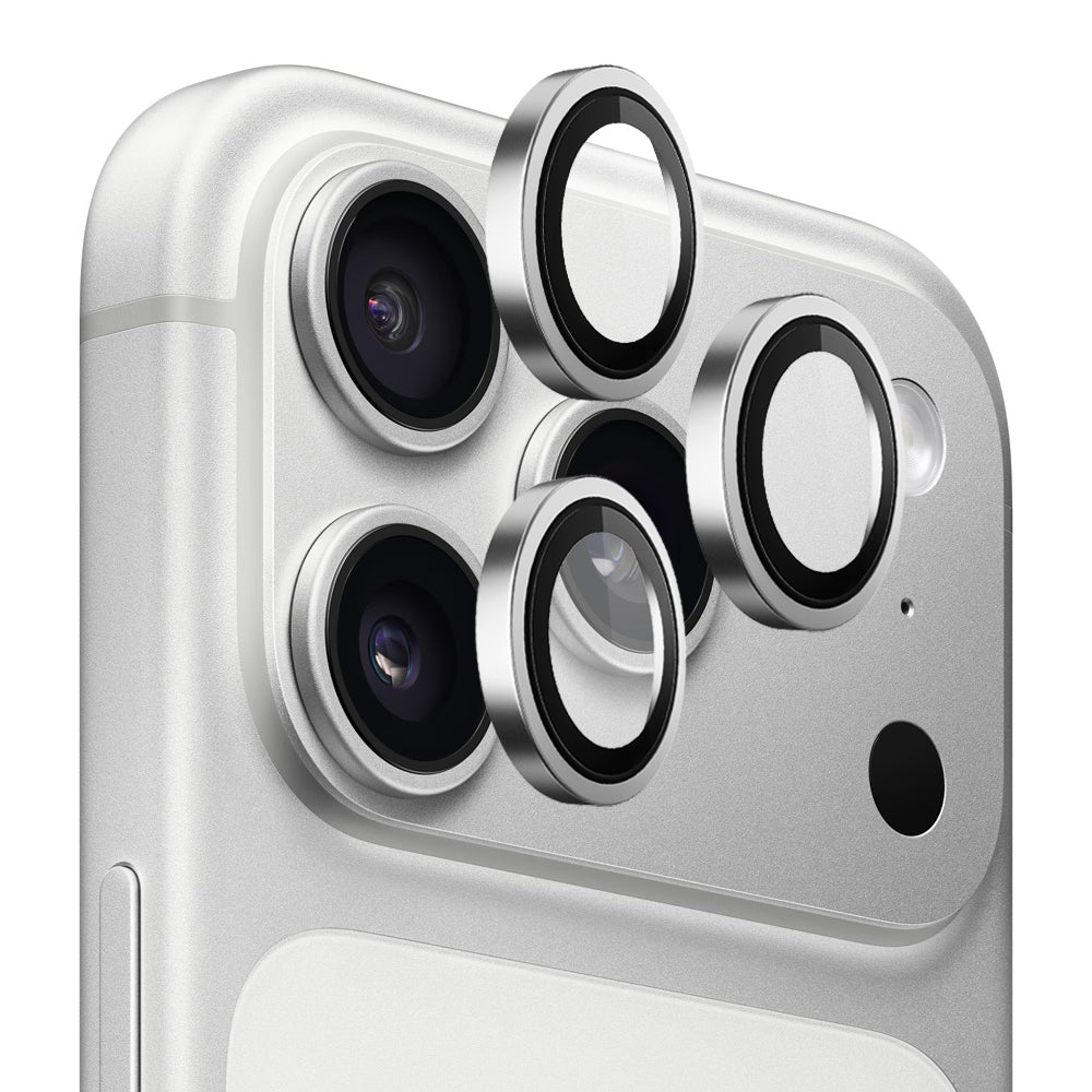 Blueo 99 HD-Antireflex-Schutzfolie für die Rückkamera des Apple iPhone 18 Pro / 18 Pro Max, gehärtetes Glas, Silberfarben