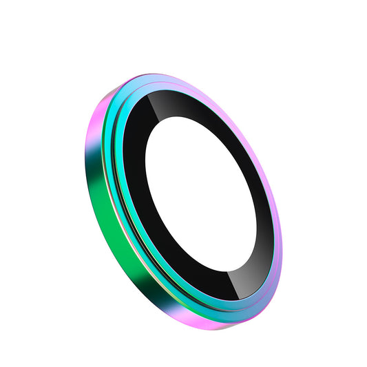 Film de protection pour caméra arrière Blueo Sapphire Crystal pour Apple iPhone 14 Pro Max / 14 Pro, Verre trempé, Multicolore
