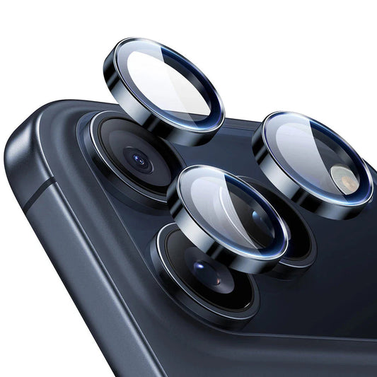 Schutzfolie ESR Armorite für die Rückkamera für Apple iPhone 17 Pro Max / 17 Pro / 16 Pro Max / 16 Pro, gehärtetes Glas, Blau