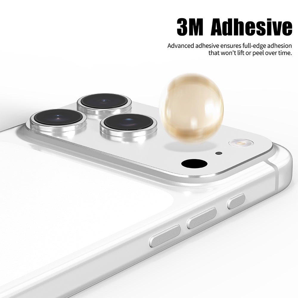 Film de protection pour caméra arrière Lito Crown Halo AR + AF pour Apple iPhone 18 Pro Max, Verre trempé, Noir