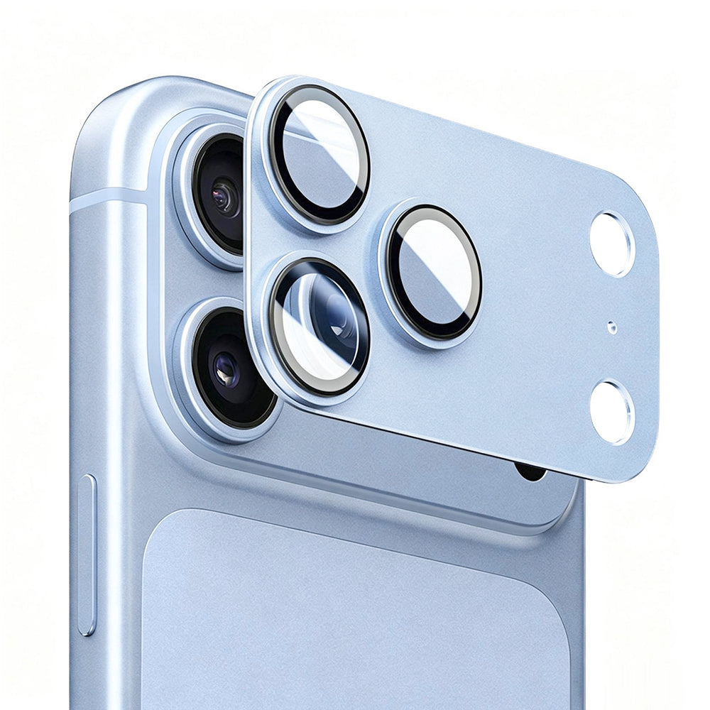 Film de protection pour caméra arrière Lito Crown Halo AR + AF pour Apple iPhone 18 Pro, Verre trempé, Bleu