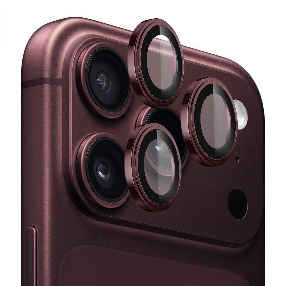 Film de protection pour caméra arrière Lito S+ pour Apple iPhone 18 Pro / 18 Pro Max, Verre trempé, Bordeaux