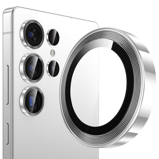 Film de protection pour caméra arrière Lito S+ pour Samsung Galaxy S26 Ultra, Verre Trempé, Argenté