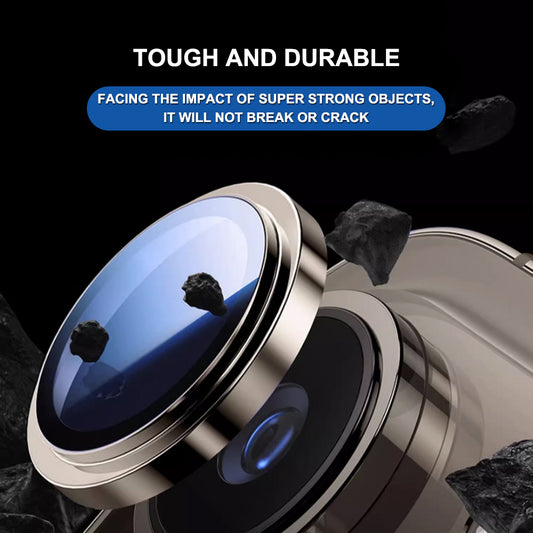 Schutzfolie Lito Titanium AR für die Rückkamera des Apple iPhone 17, gehärtetes Glas, Blau