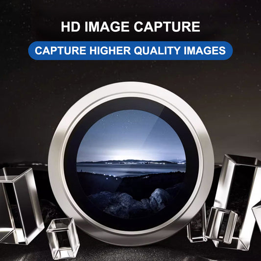 Schutzfolie Lito Titanium AR für die Rückkamera des Apple iPhone 17, gehärtetes Glas, Silberfarben