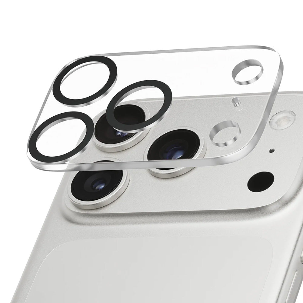 Film de protection Caméra Arrière PanzerGlass PicturePerfect pour Apple iPhone 17 Pro, Verre Trempé, Transparent