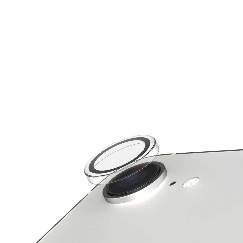 Schutzfolie PanzerGlass Safe für die Rückkamera. für Apple iPhone 16e, gehärtetes Glas, Transparent.