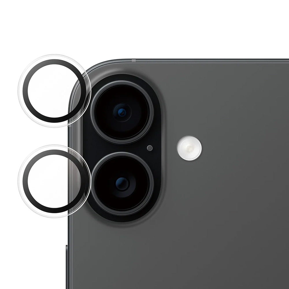 Film de protection pour caméra arrière PanzerGlass Safe. pour Apple iPhone 17 / 16 Plus / 16, Verre Trempé, Transparent.