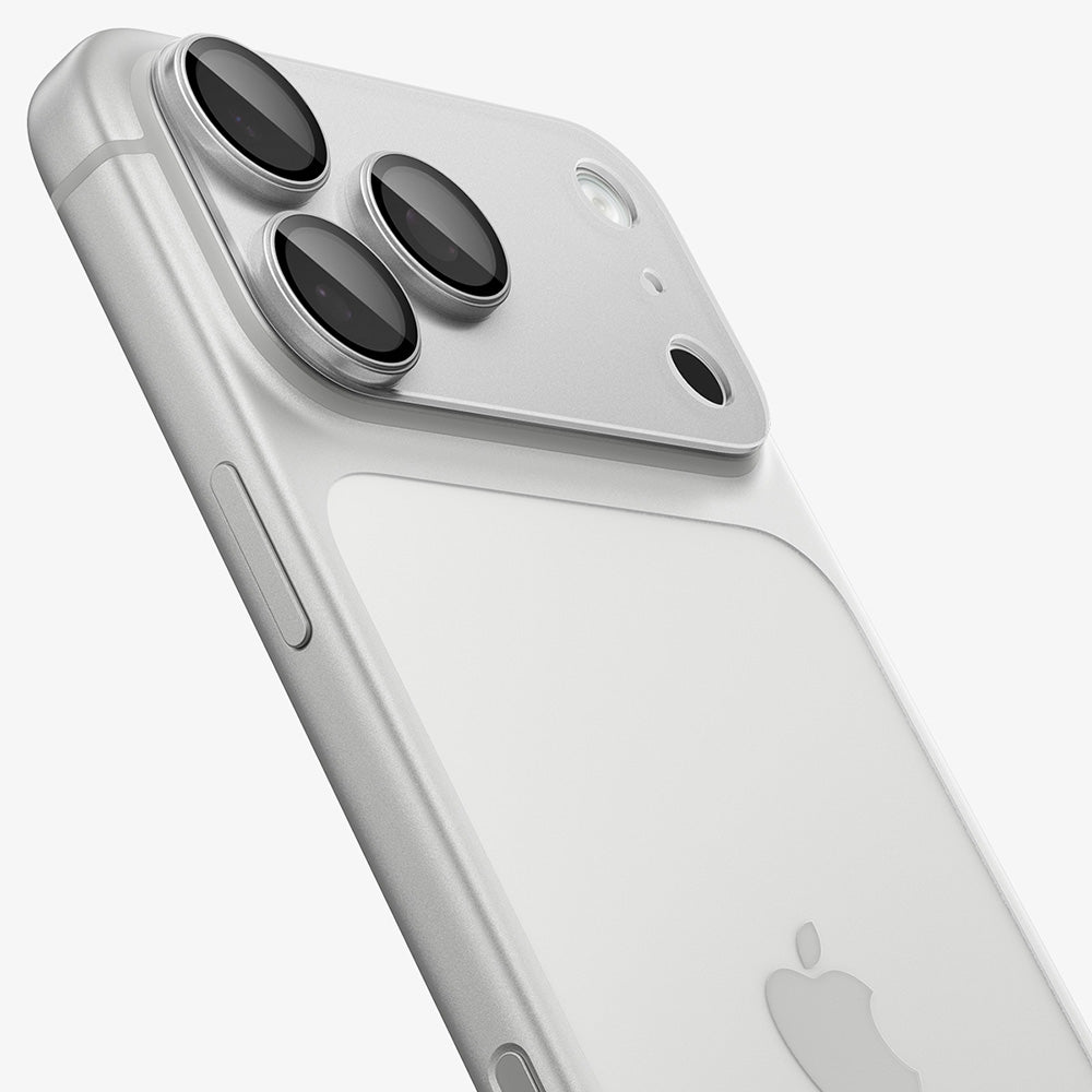 Film de protection pour caméra arrière Spigen GlastR EZ FIT Optik Pro XL pour Apple iPhone 18 Pro Max, Verre trempé, Argenté AGL12042