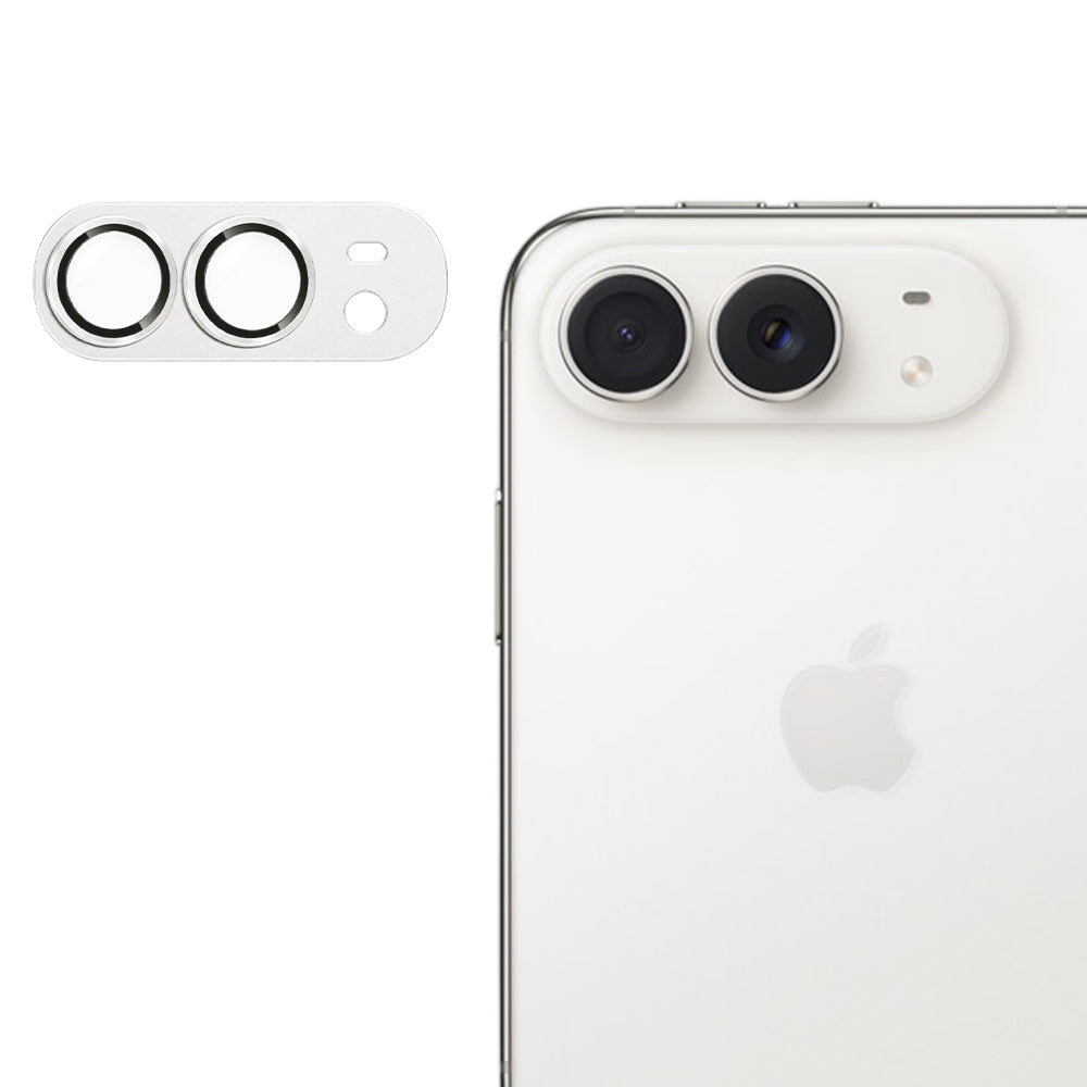 Techsuit Schutzfolie für die Rückkamera des Apple iPhone Duo, gehärtetes Glas, Grau