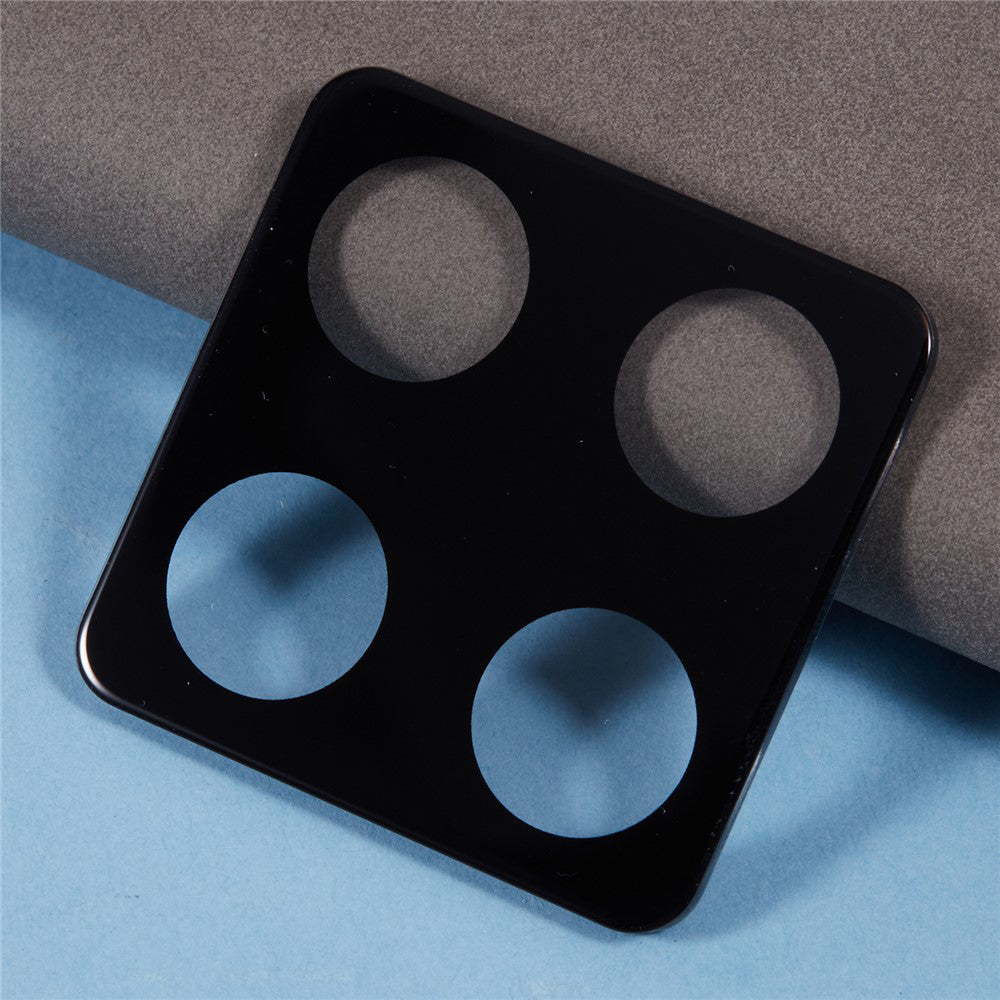 Film de protection pour caméra arrière Techsuit pour Honor 400 Smart 4G / X7d 4G / 400 Smart 5G, Verre Trempé, Noir