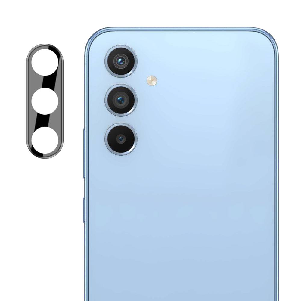 Schutzfolie Techsuit für die Rückkamera für Samsung Galaxy A34 A346, gehärtetes Glas, Schwarz
