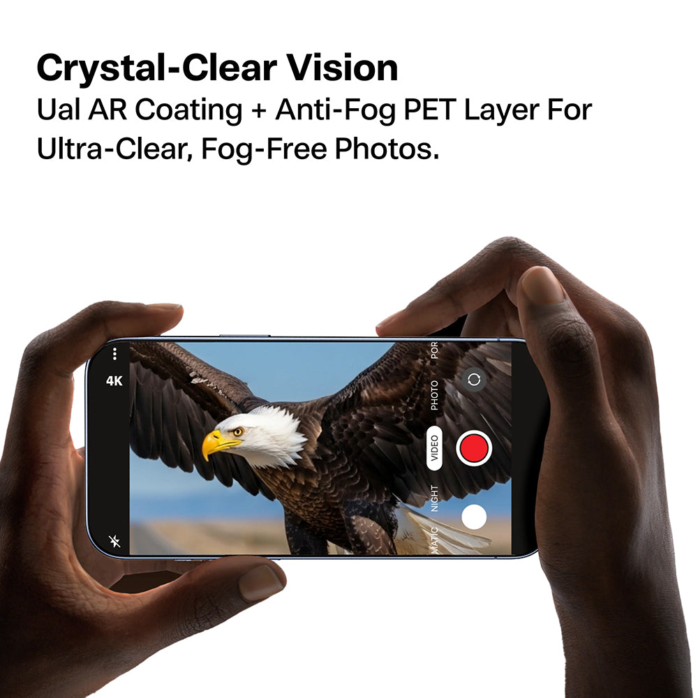 Torras Lensguard Rückkamera-Schutzfolie für Apple iPhone 17 Pro Max / 17 Pro, gehärtetes Glas, Blau