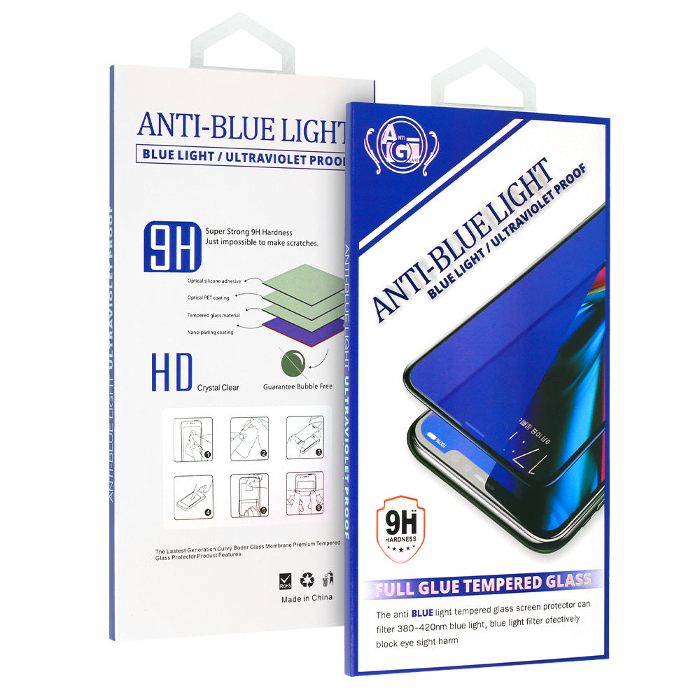 OEM Anti Blue Light Panzerglas für Apple iPhone 11 | Full Glue | Schwarz | 9H