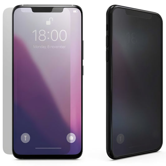 OEM Privacy Screen Protector for Samsung Galaxy A25 A256 / A24 4G, Glass Protected, Full Glue